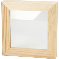 3D-Rahmen mit Glas