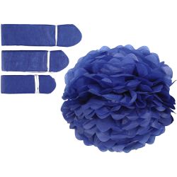 Seidenpapier-Pompons