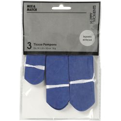 Seidenpapier-Pompons