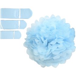 Seidenpapier-Pompons