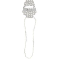 Glasschliffperlen, Gr&ouml;&szlig;e 3x4 mm, Lochgr&ouml;&szlig;e 0,8 mm, Kristall, 100 Stk/ 1 Pck