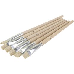 Flache Schulbürsten