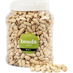 Perlen aus Holz