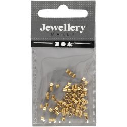 Quetschperle in Röhrenform