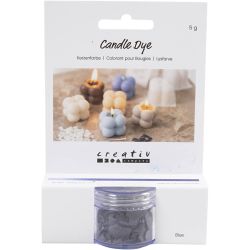 Kerzenfarbe, Blau, 5 g/ 1 Pck