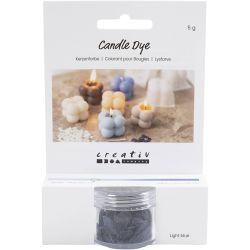 Kerzenfarbe, Hellblau, 5 g/ 1 Pck