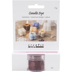Kerzenfarbe, Pink, 5 g/ 1 Pck