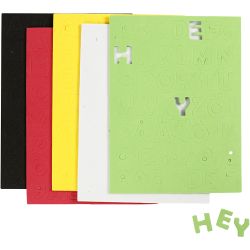Moosgummi-Buchstaben &amp; Zahlen