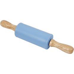 Teigrolle, L 23 cm, D 4.5 cm, Hellblau, 1 Stk