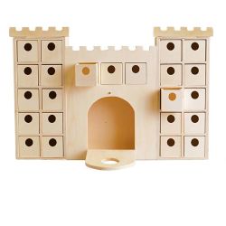 Adventskalender aus Holz zum Dekorieren