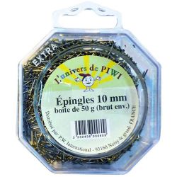 Silberne Nadel für Pailletten