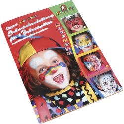 Eulenspiegel Gesichtsschminke-Booklet