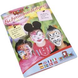 Eulenspiegel Gesichtsschminke-Booklet