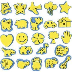 Moosgummi-Stempel