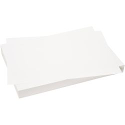 Karton, farbig, A4, Blatt 210x297 mm, 180 g, Weiß, 2x100 Bl./ 1 Pck