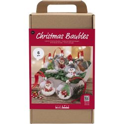 Kreativ Set Weihnachtskugeln