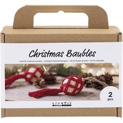 Kreativ Set Weihnachtskugeln