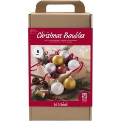 Kreativ Set Weihnachtskugeln