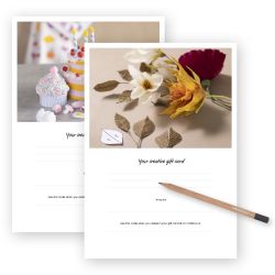 Kreative Geschenkkarte