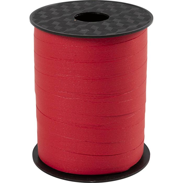 Geschenkband, B 10 mm, Matt, Pink, 250 m/ 1 Rolle