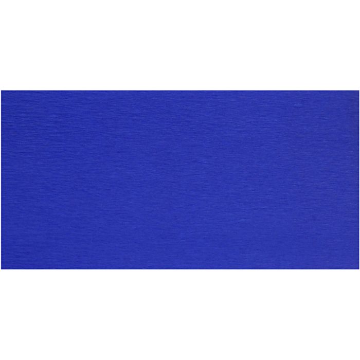 Krepppapier, Blatt 50x250 cm, 22 g, Blau, 10 Lage/ 1 Pck