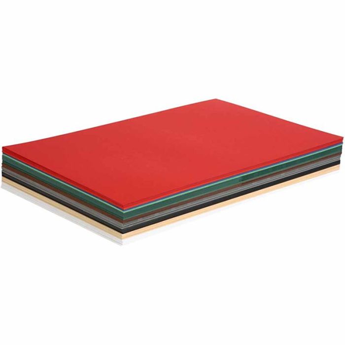 Weihnachtskarton, A3, Blatt 297x420 mm, 180 g, Sortierte Farben, 300 Bl. sort./ 1 Pck
