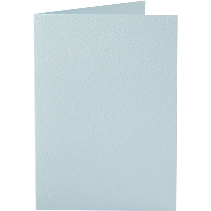 Karten, Kartengröße 10,5x15 cm, 220 g, Hellblau, 10 Stk/ 1 Pck