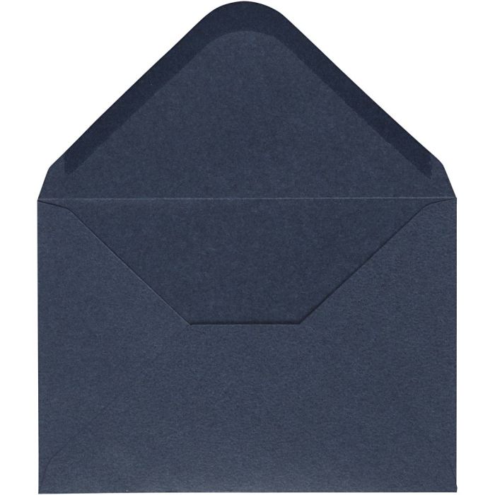 Umschläge, Umschlaggröße 11,5x16 cm, 110, Blau, 10 Stk/ 1 Pck