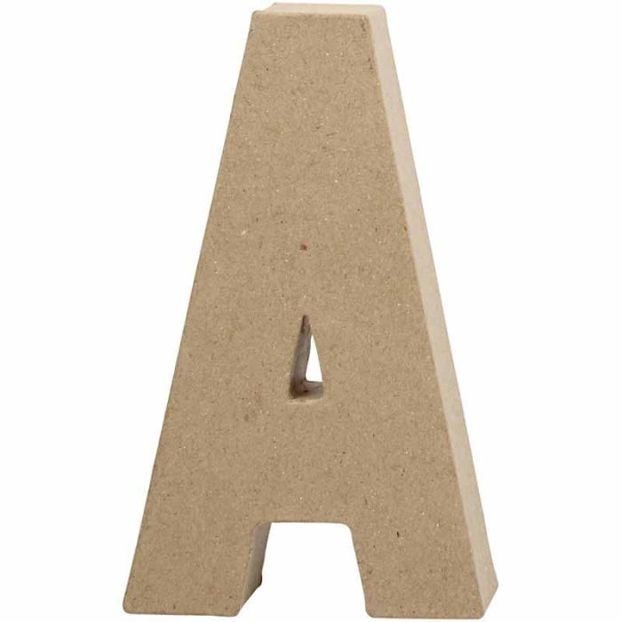 Buchstabe, A, H 20,5 cm, B 11,8 cm, Dicke 2,5 cm, 1 Stk