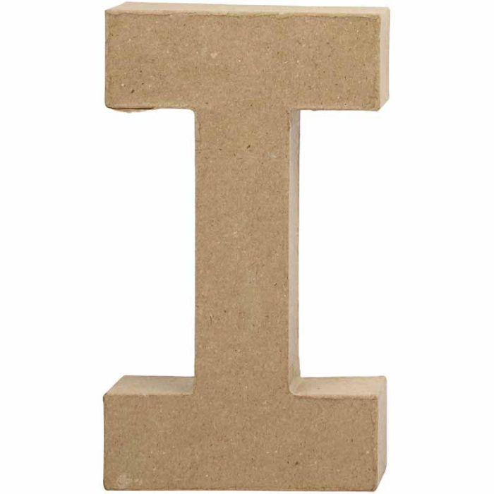 Buchstabe, I, H 19,9 cm, B 11,2 cm, Dicke 2,6 cm, 1 Stk