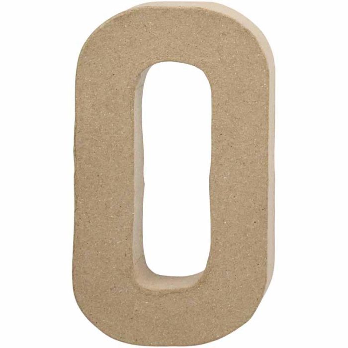 Buchstabe, O, H 20,4 cm, B 11,5 cm, Dicke 2,5 cm, 1 Stk