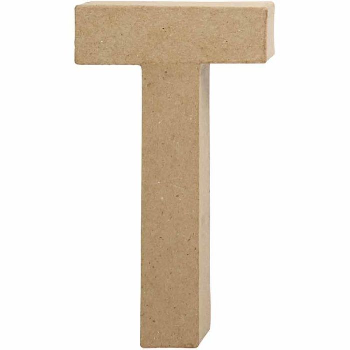 Buchstabe, T, H 20,5 cm, B 11 cm, Dicke 2,5 cm, 1 Stk