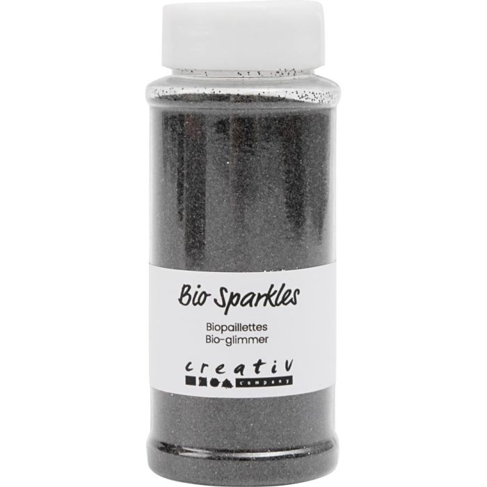 Bio Sparkles, Schwarz, 140 ml, 97 g/ 1 Dose