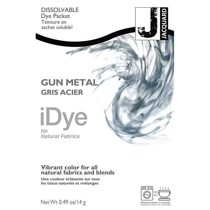 iDye für natürliche Stoffe, Grau Metall, 14 g/ 1 Pck
