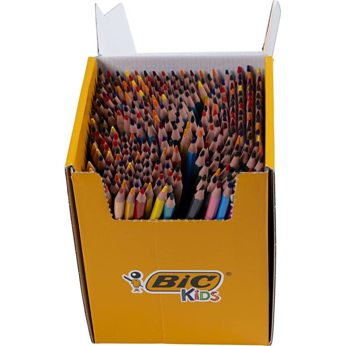BIC Evolution Buntstifte, L 17,5 cm, Mine 3 mm, Sortierte Farben, 288 Stk/ 1 Pck