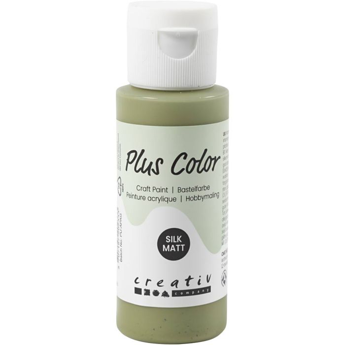 Plus Color Bastelfarbe, Eukalyptus, 60 ml/ 1 Fl.