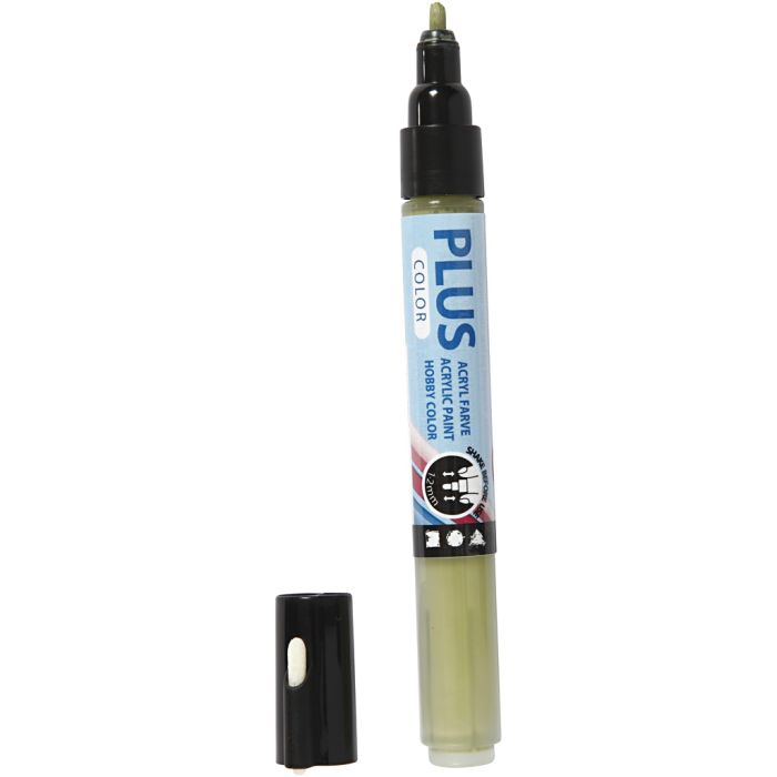 Plus Color Marker, L 14,5 cm, Strichstärke 1-2 mm, Eukalyptus, 5,5 ml, 1 Stk