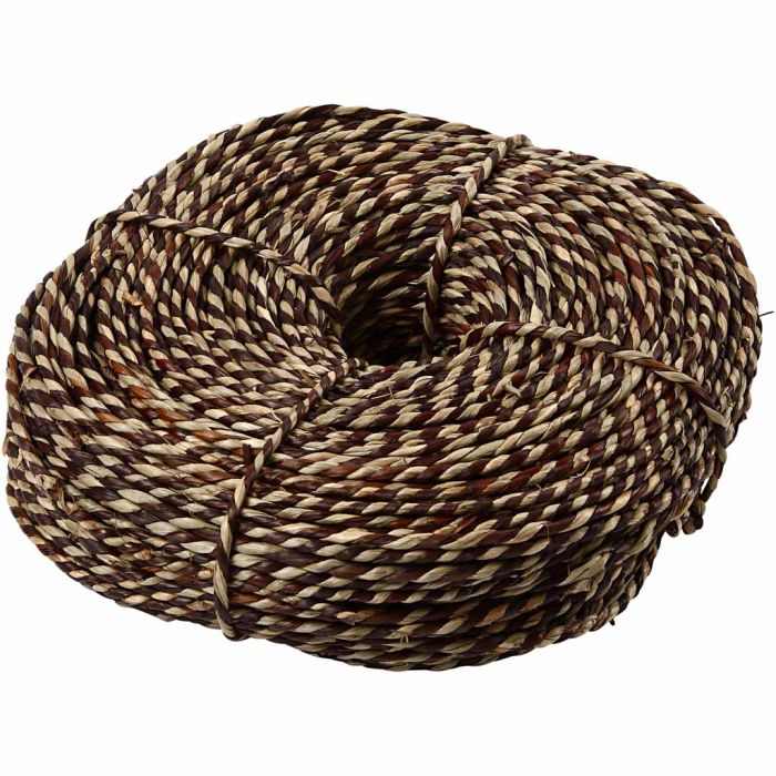 Seegras, Dicke 3,5-4 mm, ca. 80 m, Braun, 500 g/ 1 Bündl.