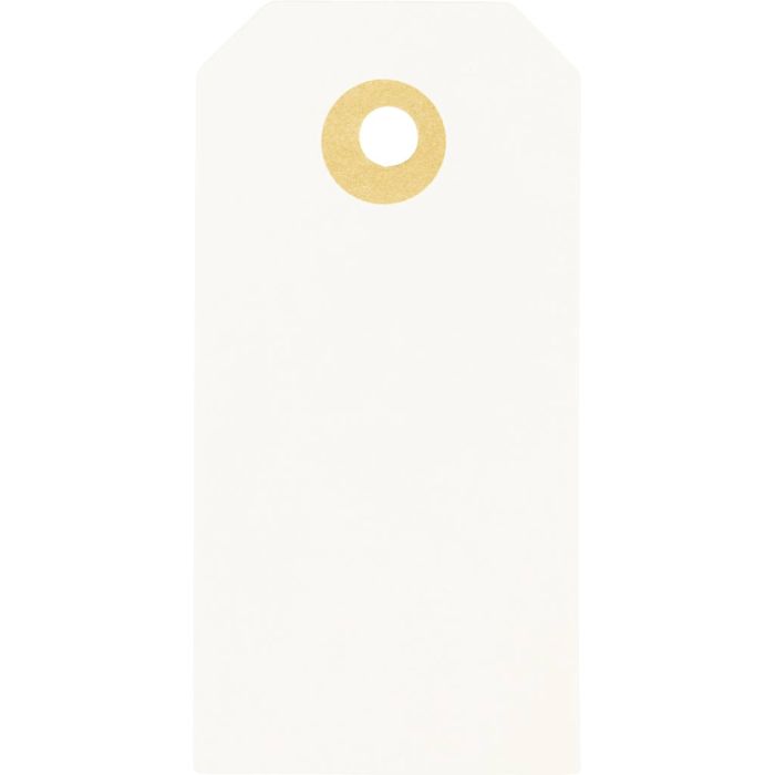 Manila-Anhänger, Größe 4x8 cm, 250 g, Creme, 20 Stk/ 1 Pck