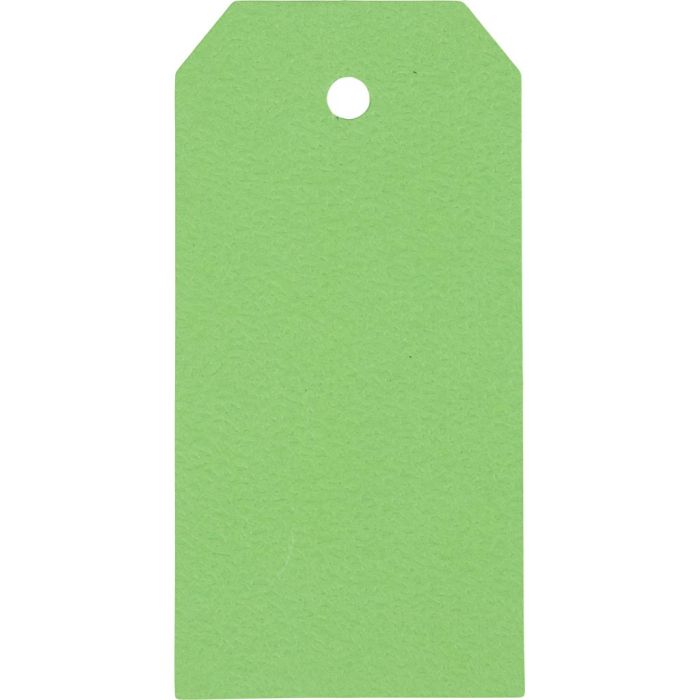 Manila-Anhänger, Größe 5x10 cm, 250 g, Grün, 20 Stk/ 1 Pck