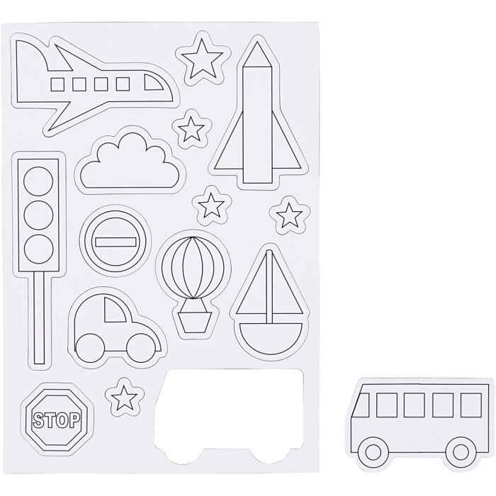 Magnetmotive, Transport & Verkehr, Größe 14,85x21 cm, 1 Bl.