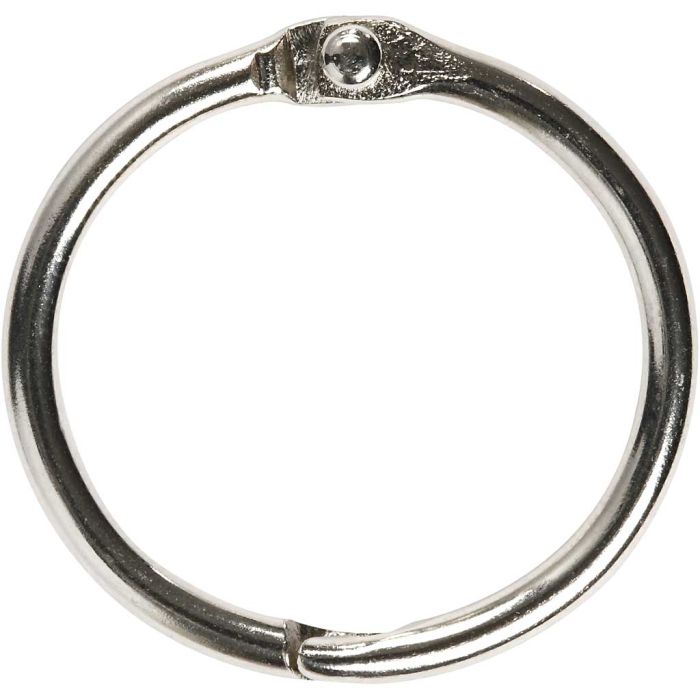 Binderinge, D 25 mm, Dicke 2,7 mm, 10 Stk/ 1 Pck