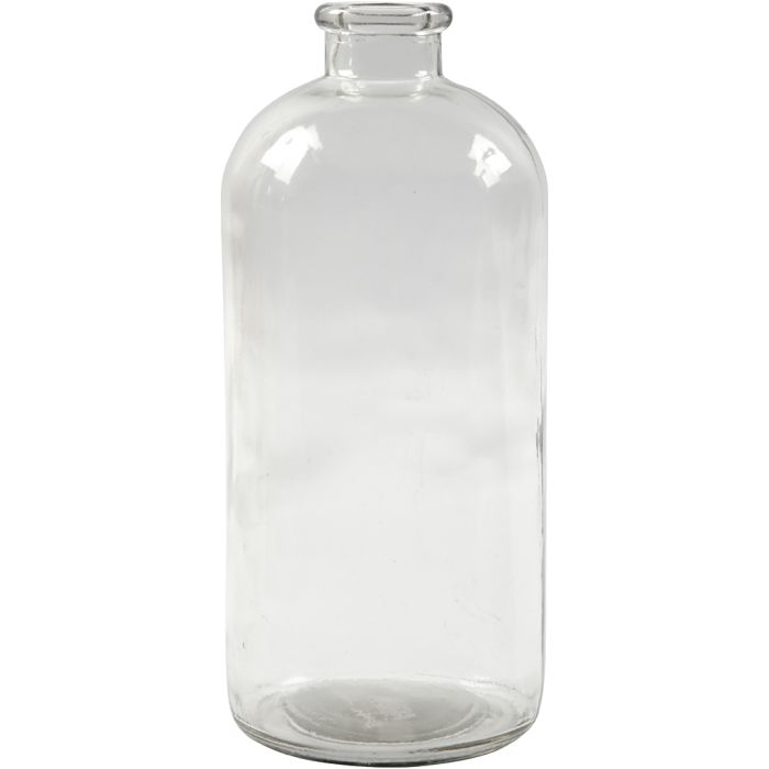 Apotheker-Flasche, H 24,5 cm, D 10,5 cm, Lochgröße 2,6 cm, 6 Stk/ 1 Pck