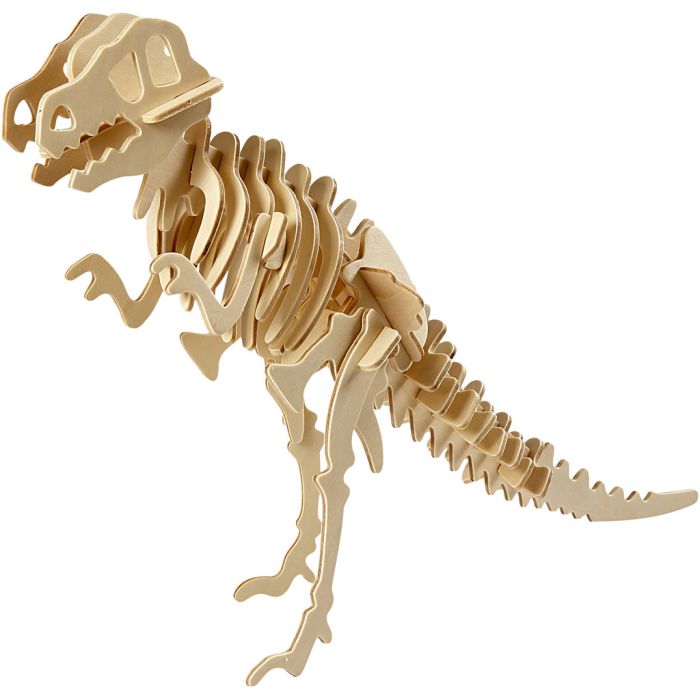 3D-Figur zum Zusammensetzen, Dinosaurier, Größe 33x8x23 cm, 1 Stk