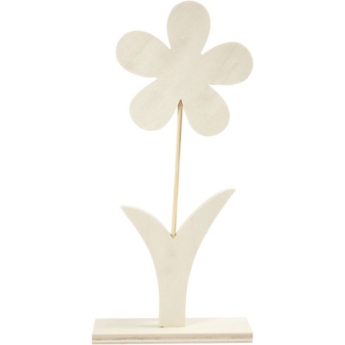 Blume, H 26 cm, B 13 cm, Dicke 1 cm, 1 Stk