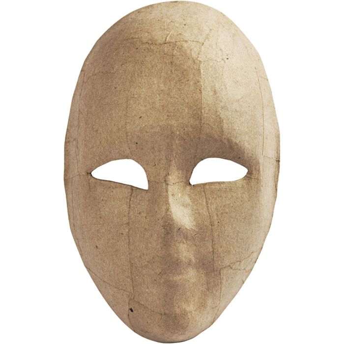 Maske, H 23 cm, B 16 cm, 1 Stk