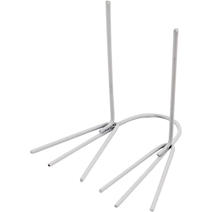 Hühnerfüße, H 4,5 cm, B 2,5 cm, Weiß, 20 Paar/ 1 Pck