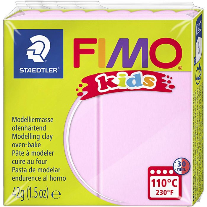 FIMO® Kids Clay, Rosa, 42 g/ 1 Pck