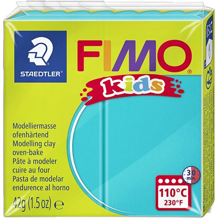 FIMO® Kids Clay, Türkis, 42 g/ 1 Pck