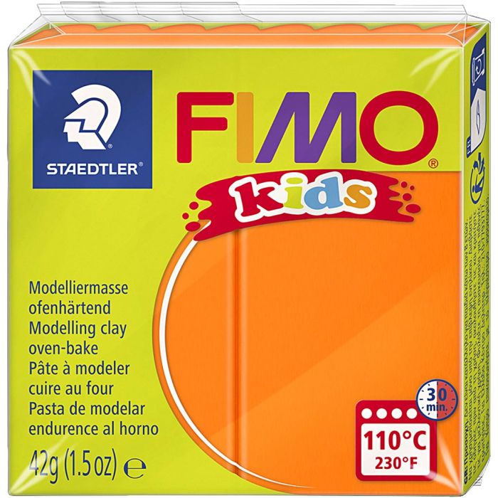FIMO® Kids Clay, Orange, 42 g/ 1 Pck